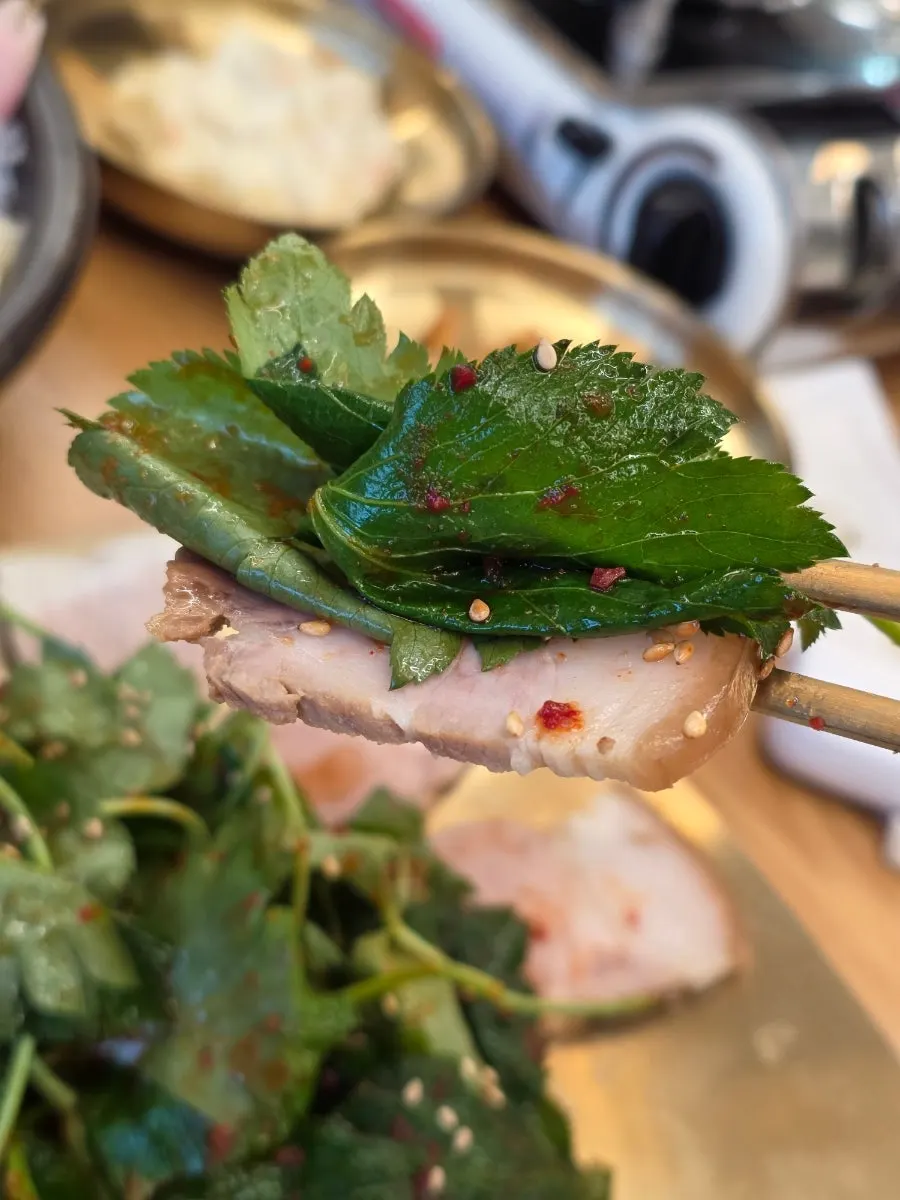 生鱼片店里出的豆腐泡菜