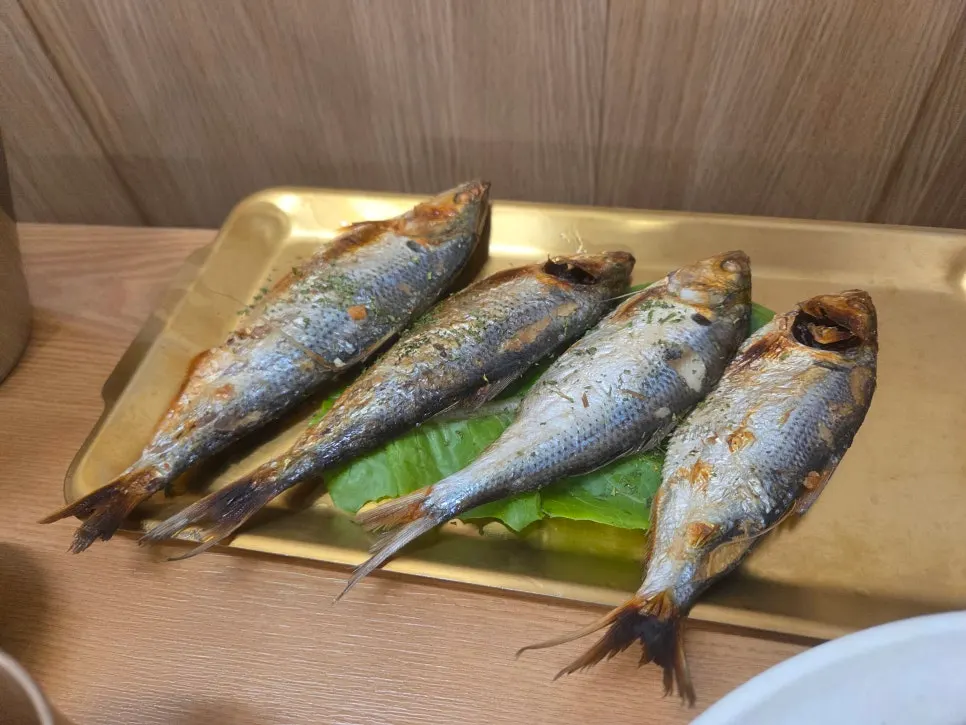 Clear, translucent flounder sushi