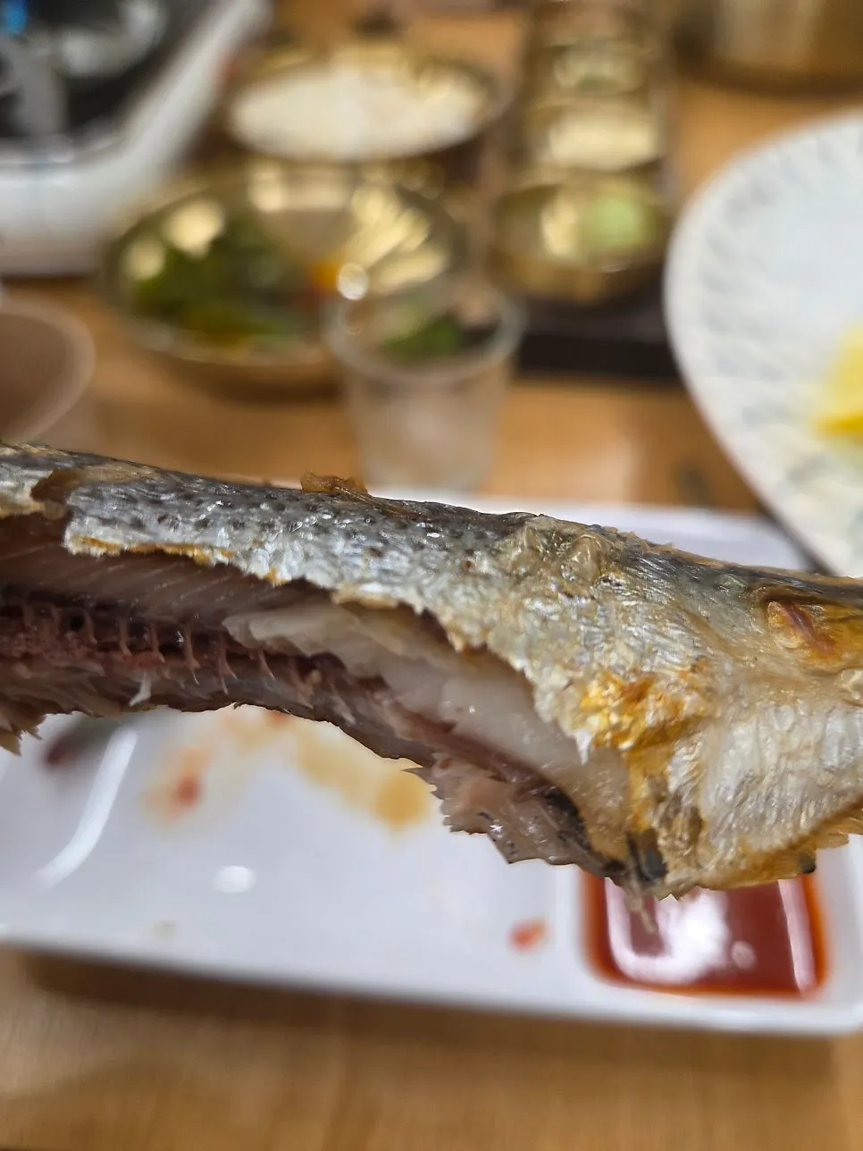 Signature Set with grilled gizzard shad