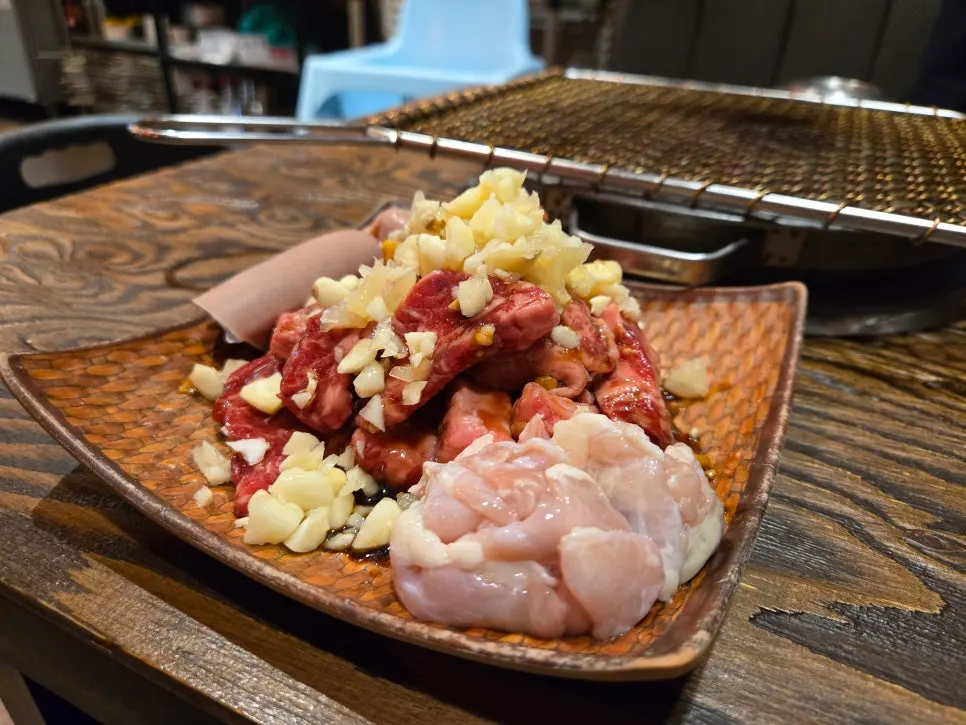 경주식 즉석 양념 소갈비 한 판 500g 구성