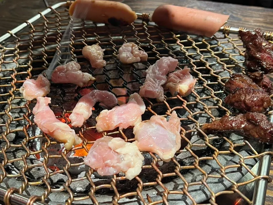 또띠아에 올린 양념소갈비살