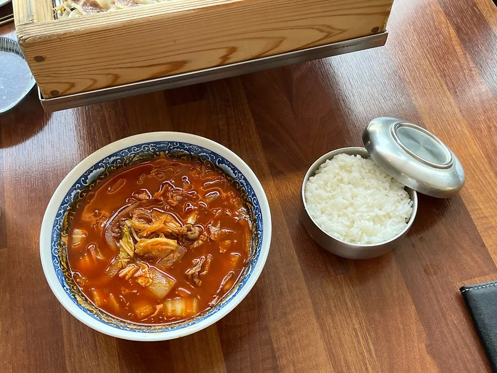 Jjamppong rice at Pyeonbaekrim
