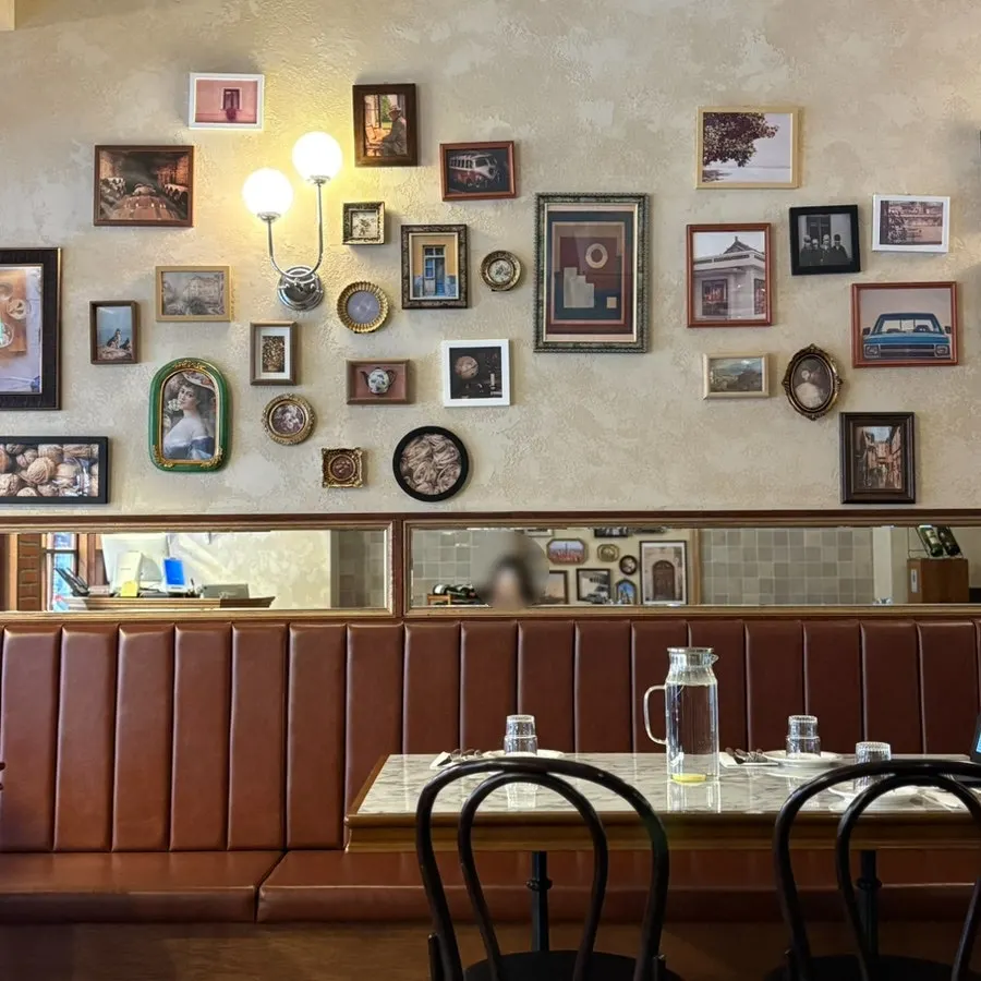 Bologna's interior with soft lighting