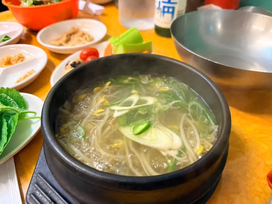 Information on Jinppaei's set menu