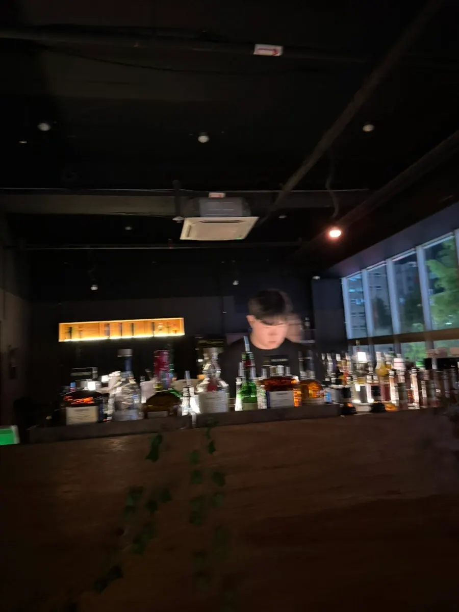 Interior of Mullae Hanjan with bar-counter stools