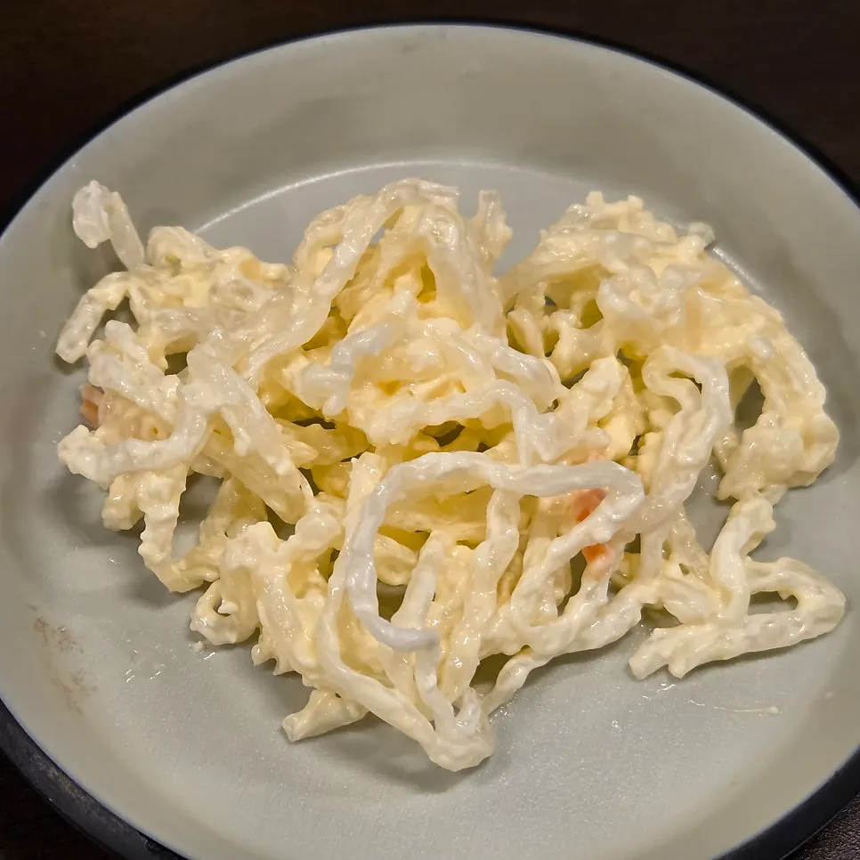 Gamjatang broth served as a side dish