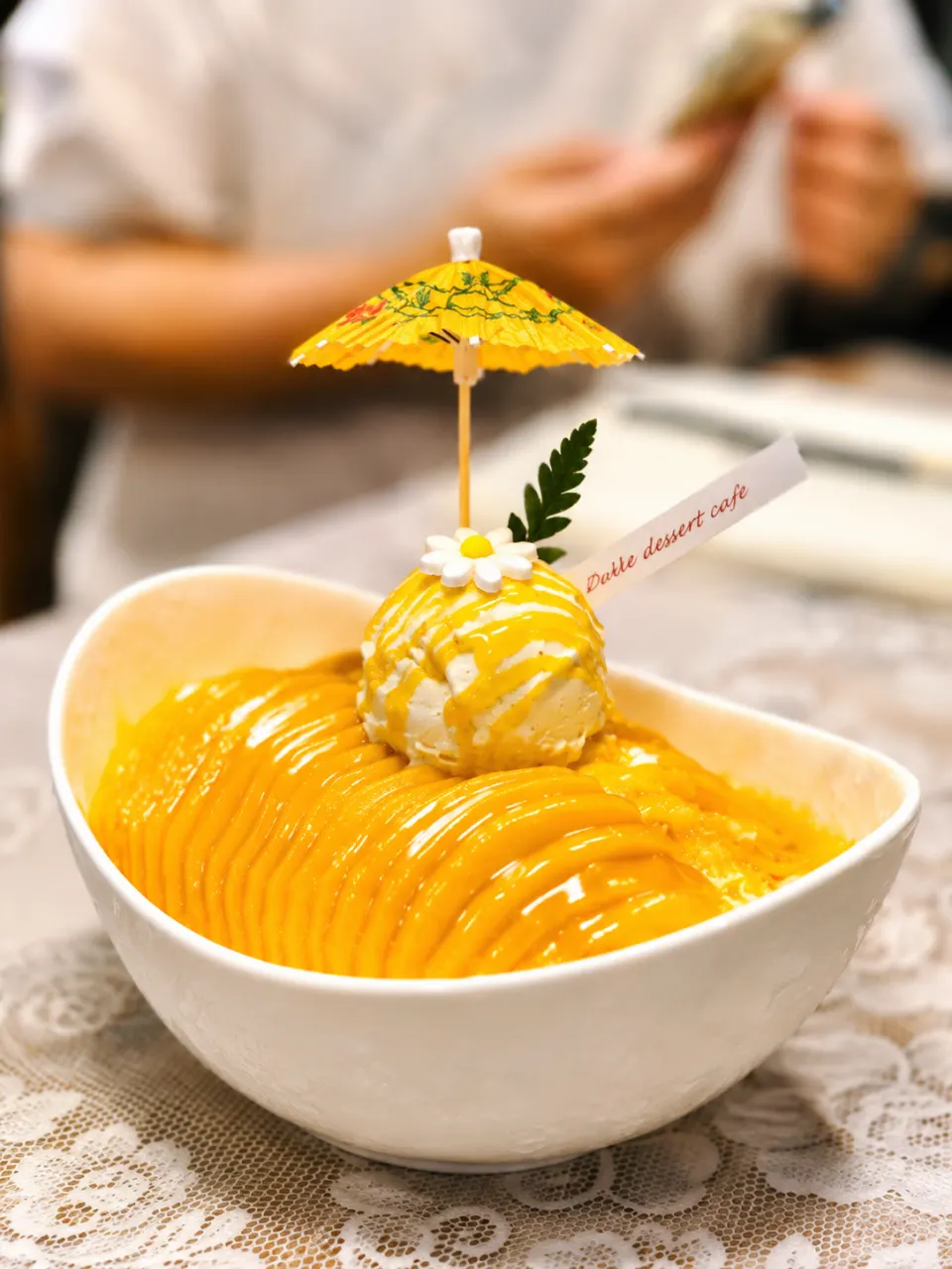 Summer fruit bingsu menu information