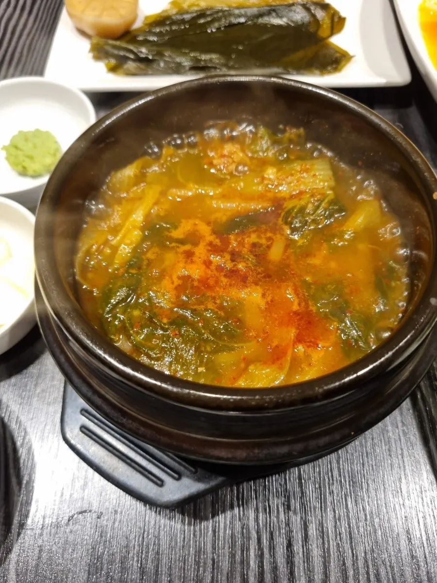 곁들여 나온 천엽