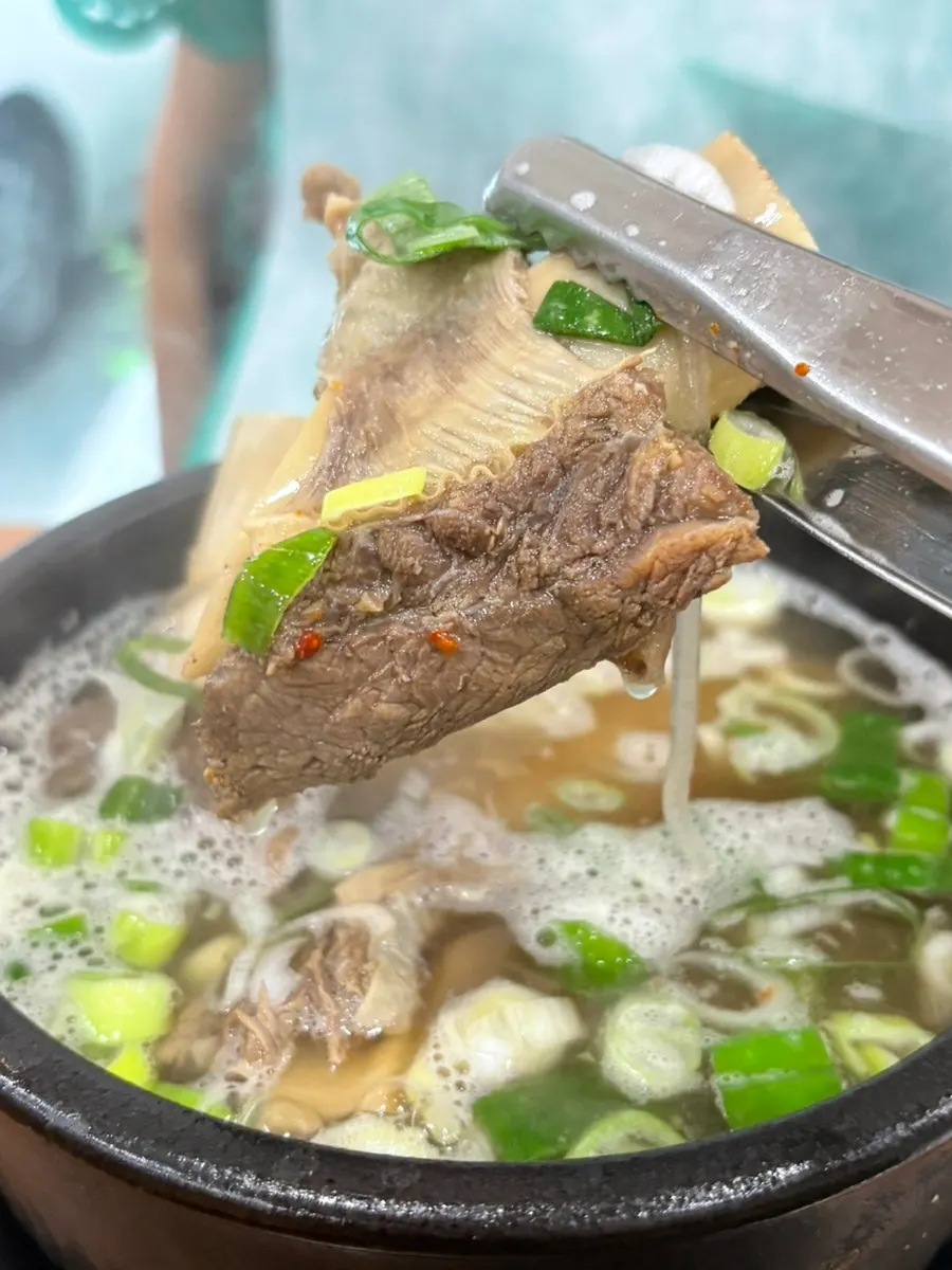 Ribs piled high in the mountain-pile galbitang