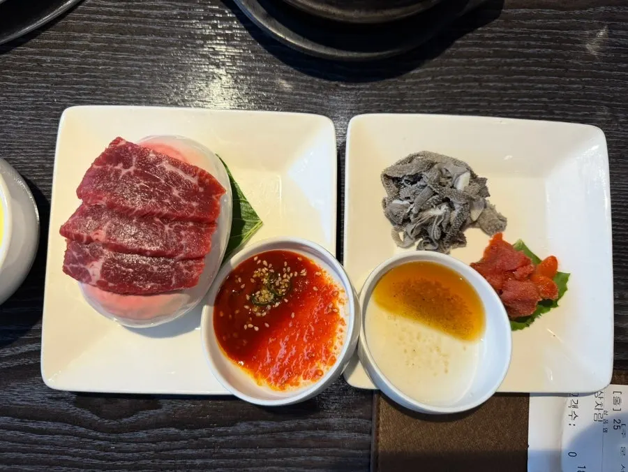 워낭명가 육사시미 한 접시