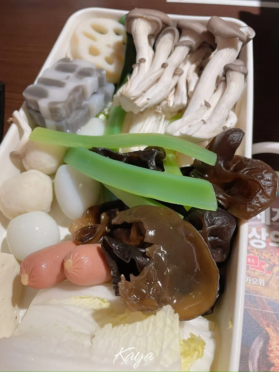 신라면 맵기 닝보어로 주문한 마라카오위