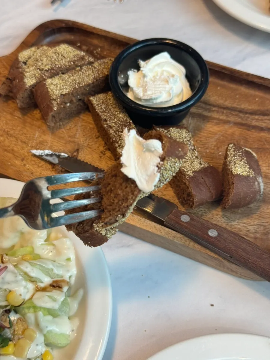 Salad included in the set menu