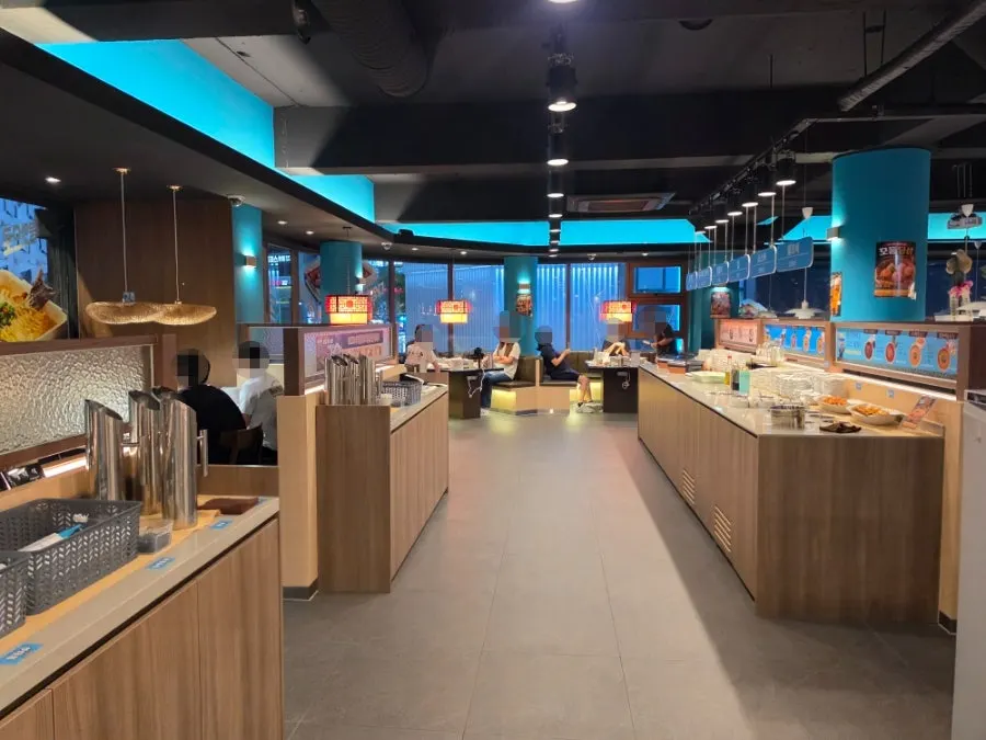 Interior decorated with authentic-feeling props