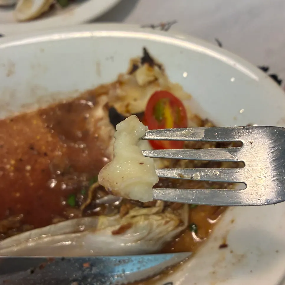 매쉬포테이토와 방울토마토 가니쉬