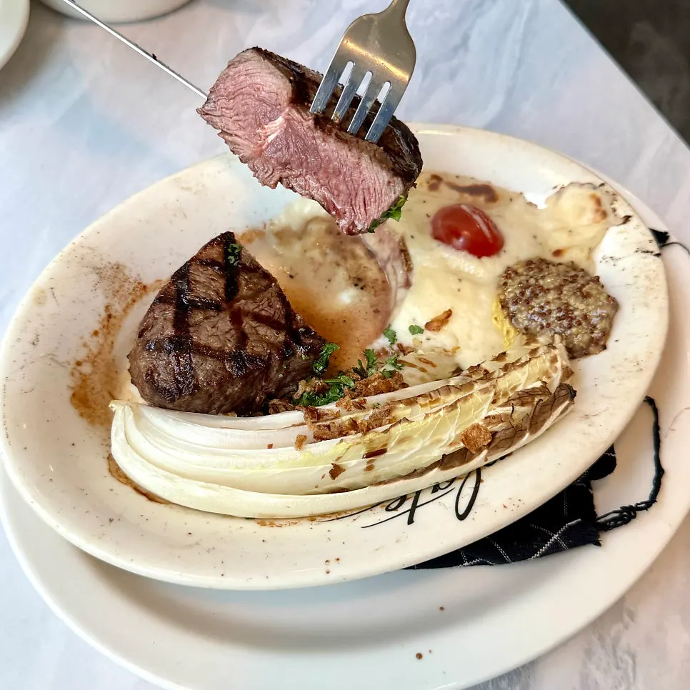 Steak at Plate Dunsan Branch