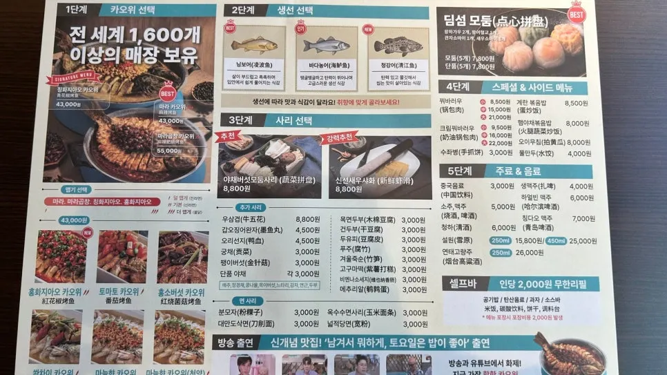 Momen memesan kaoyu tomato dan ikan ningbo