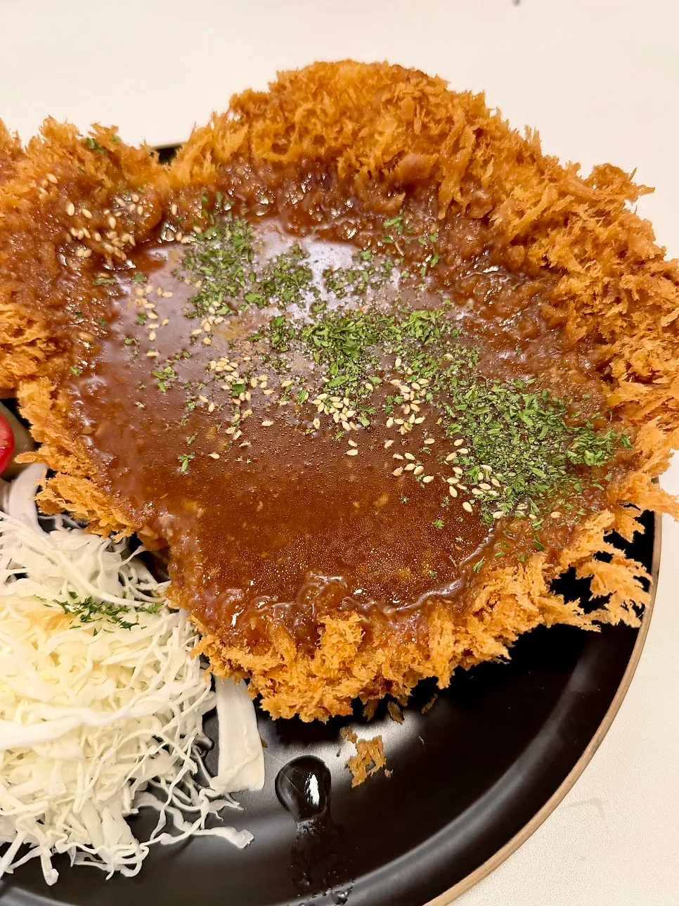 Crispy Choi bone-in pork katsu