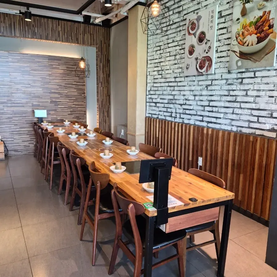 Interior view of the restaurant