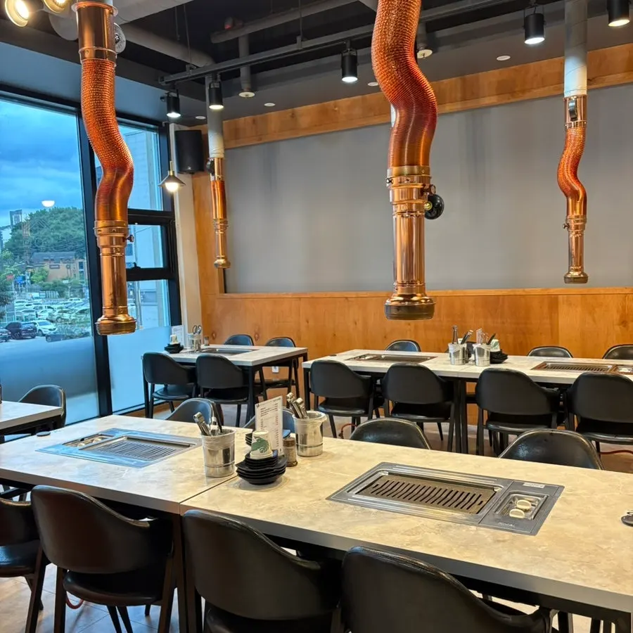 Comfortable restaurant seating area