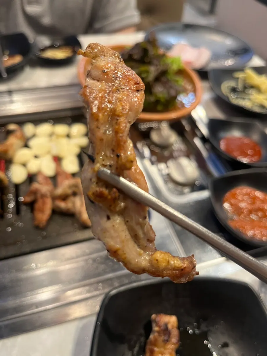 Variety of grilled eel and meats