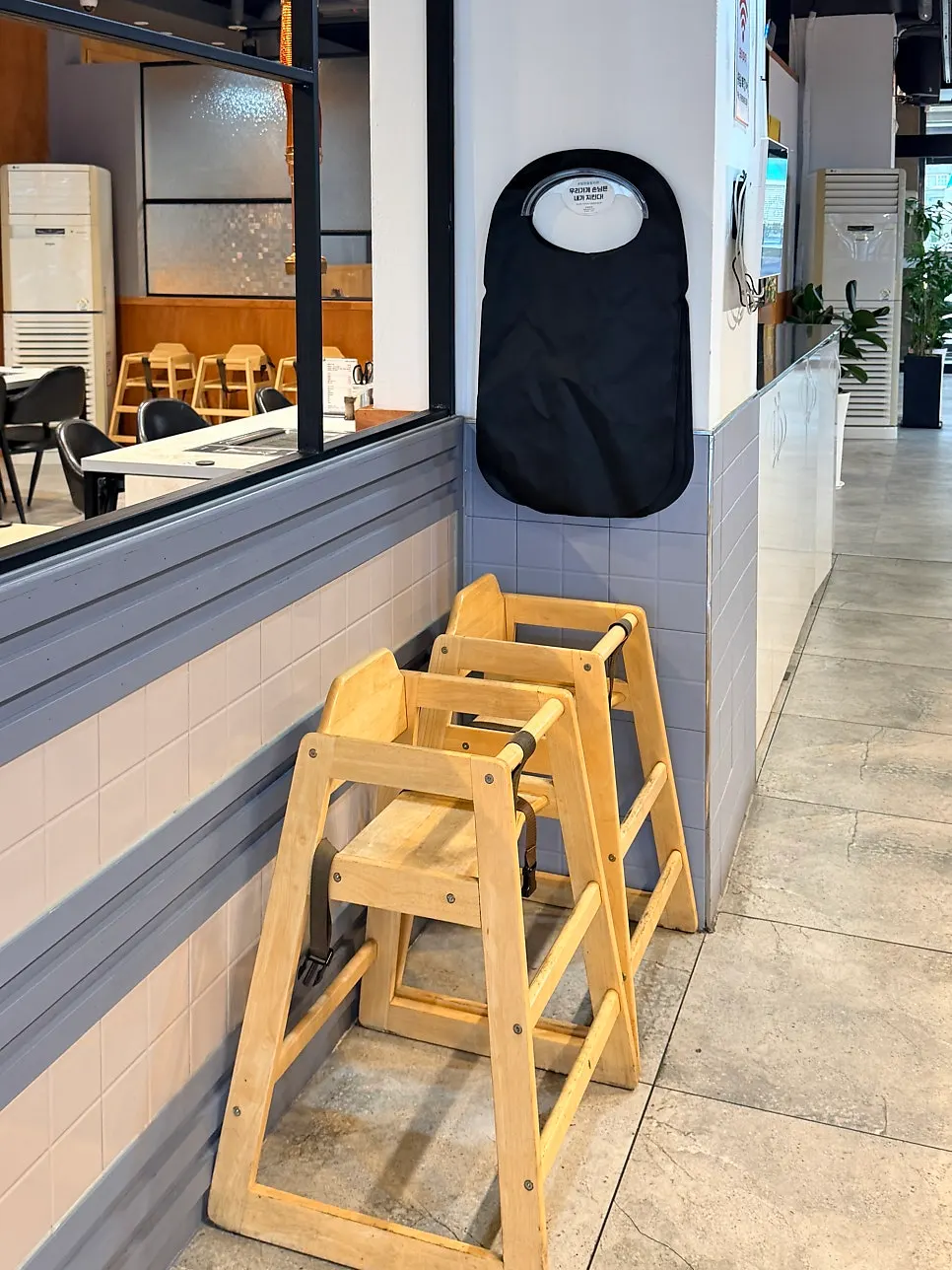 Various seating for families and groups