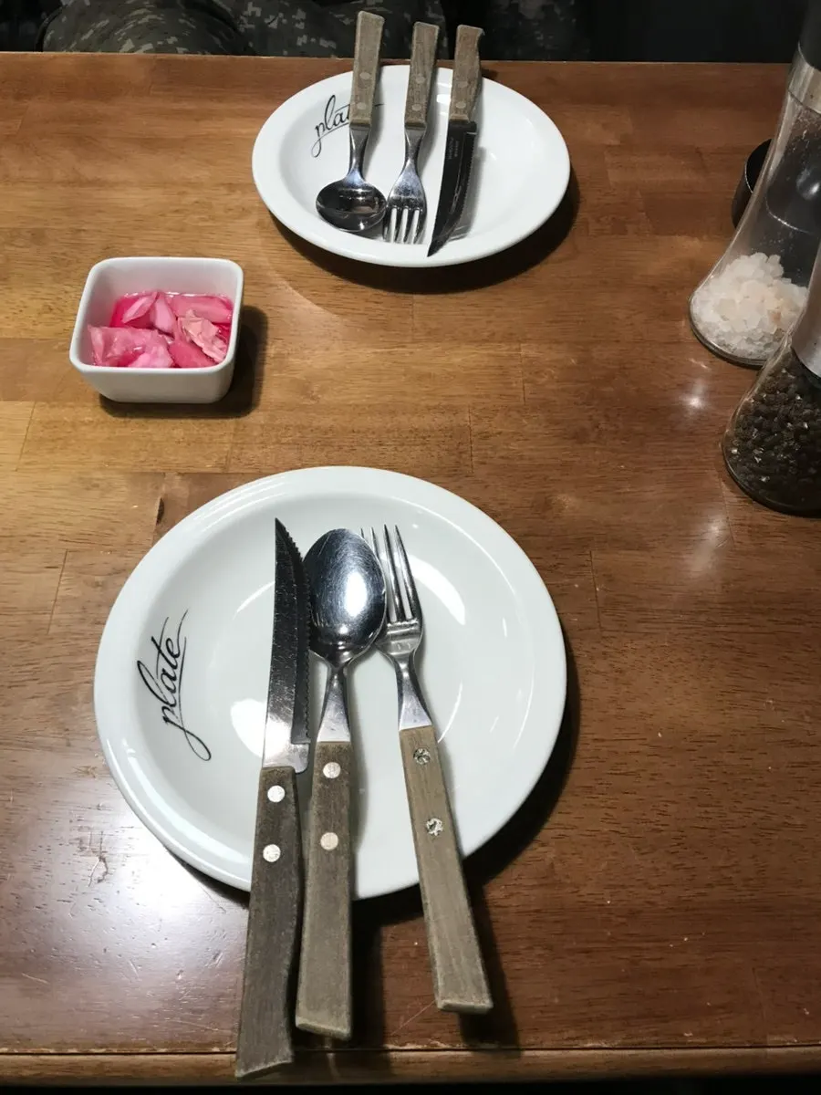 세 가지 생면 파스타 주문 메뉴