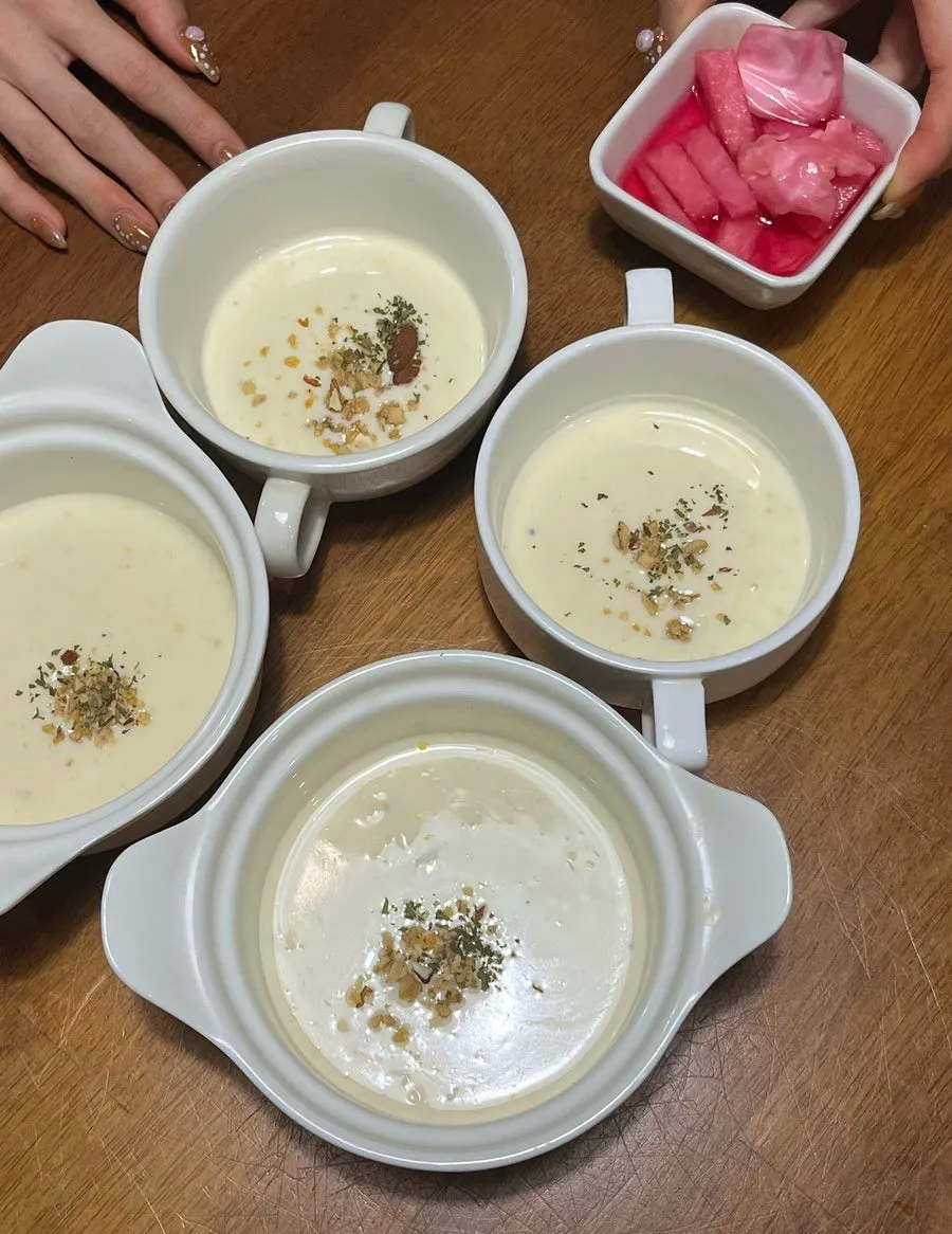 Soup included in the set upgrade