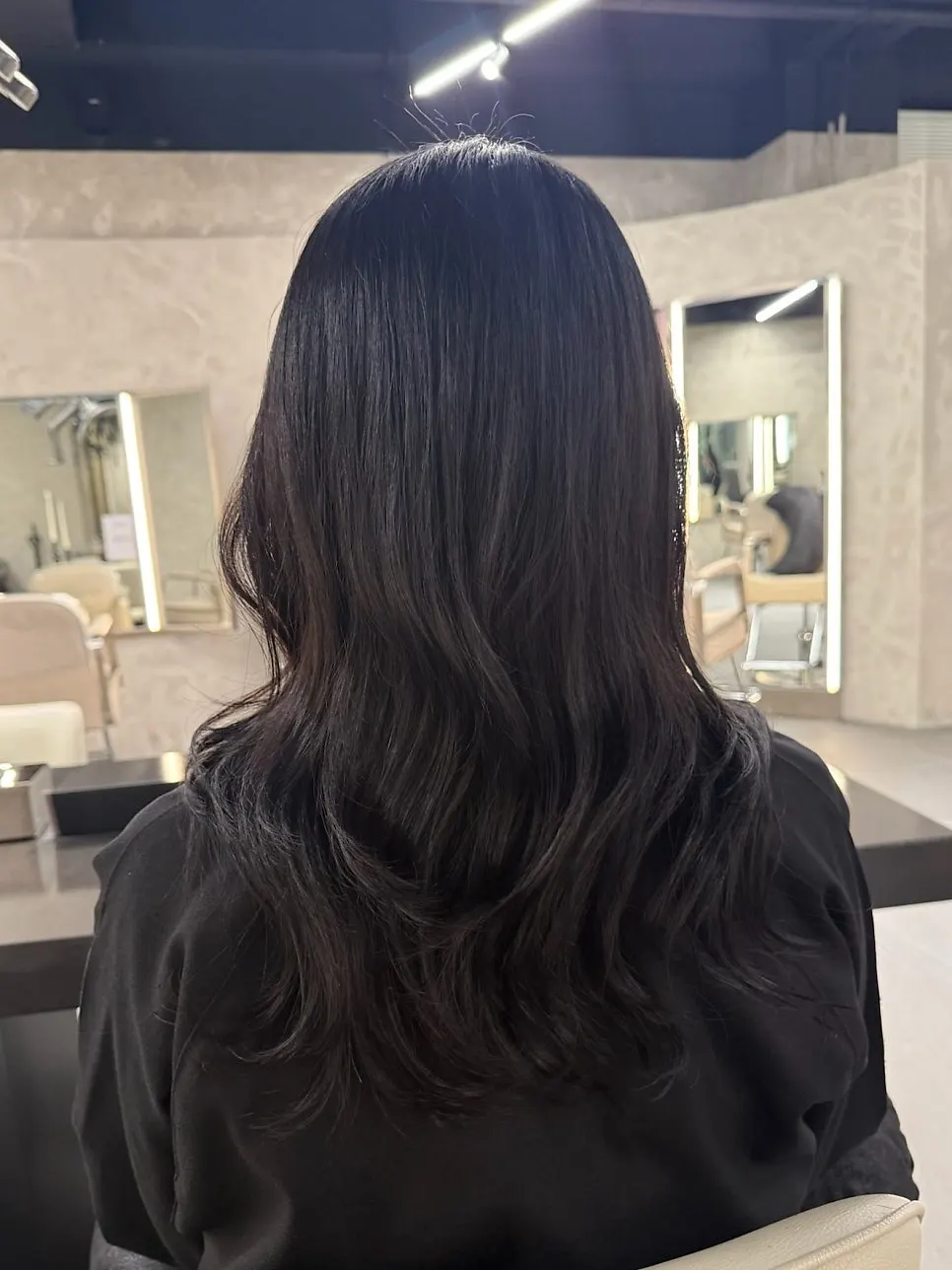 Natural, bouncy curl finish