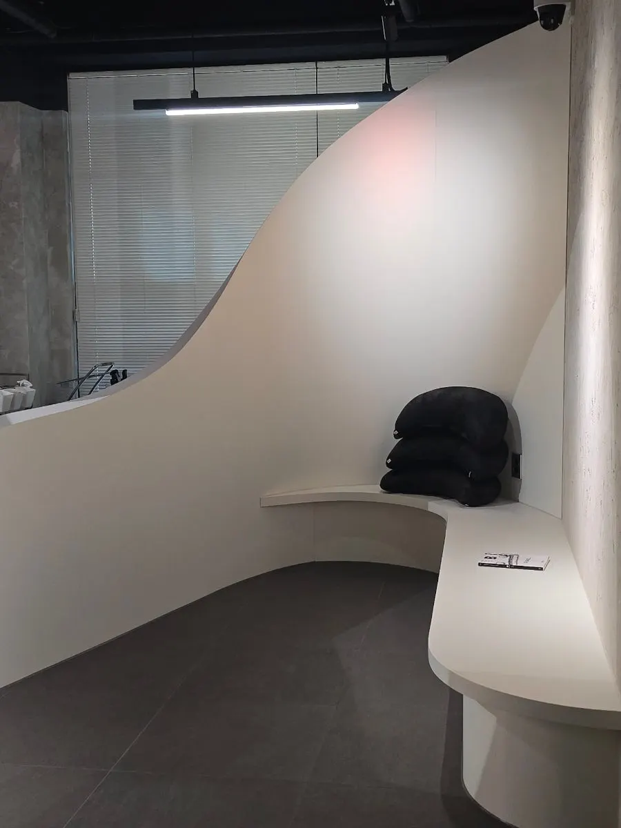 Project Lure's spacious waiting area