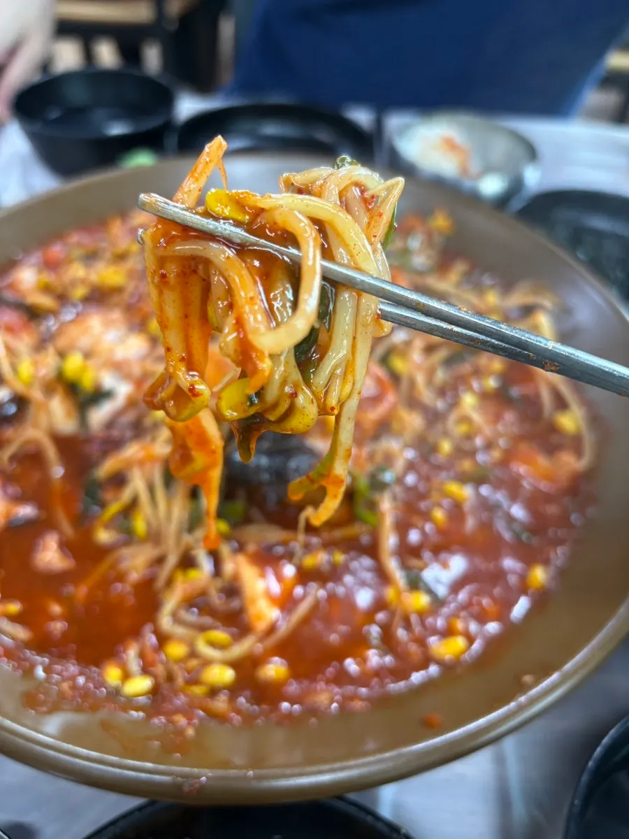 아구살과 흰밥 한 술