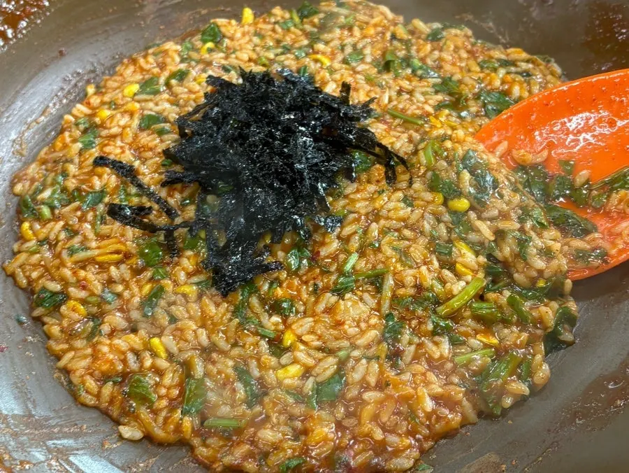 칼칼한 양념의 아구문어찜 클로즈업