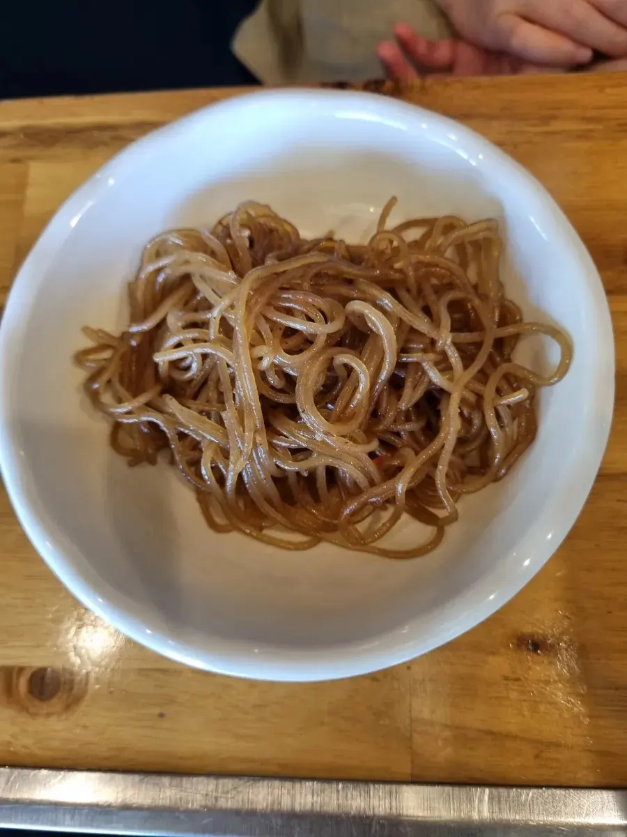 Basic side dishes on the table