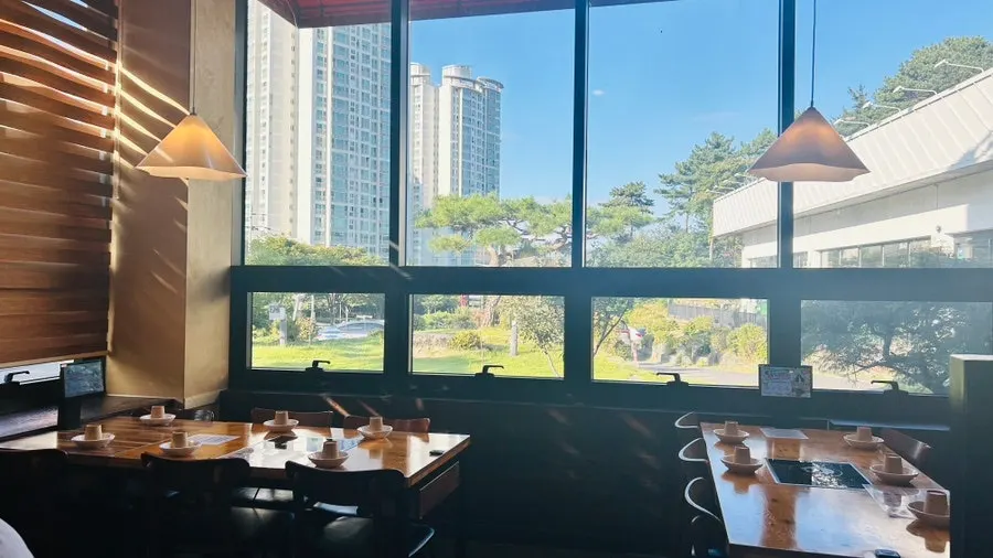 Private room seating inside