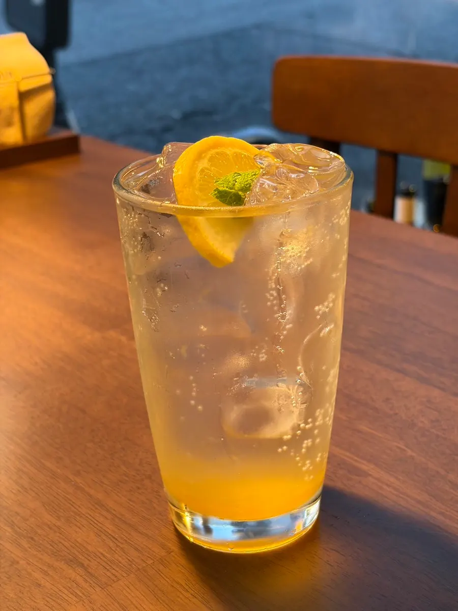 Cold brew drink received through a review event