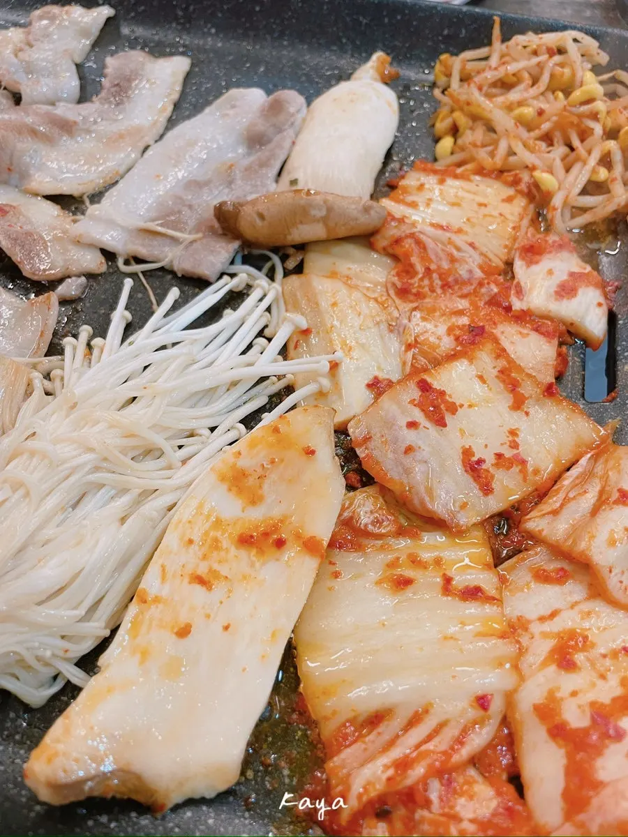 Information on Korean pork thin-sliced pork belly