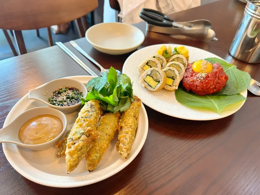 Dishes ordered at Usul