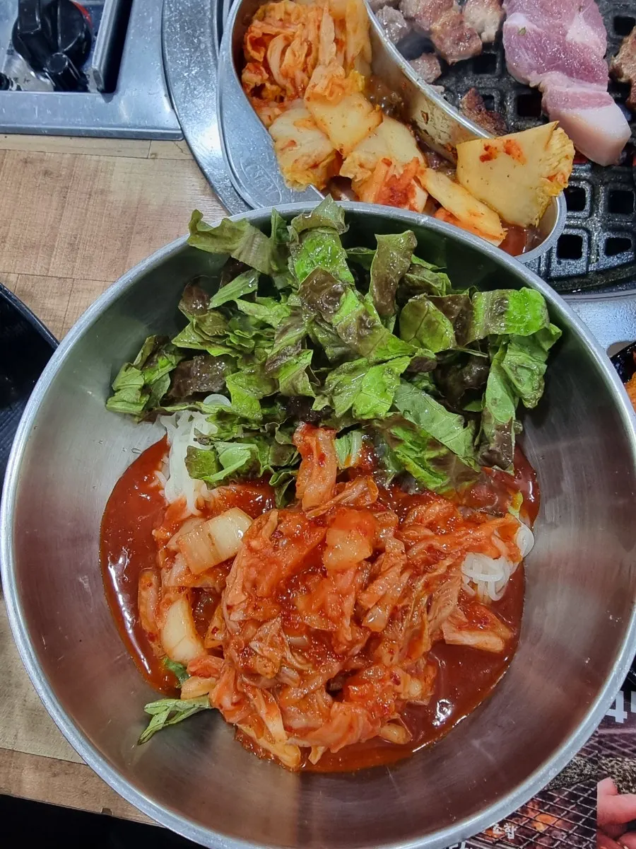 보글보글 끓여 나온 된장사장밥