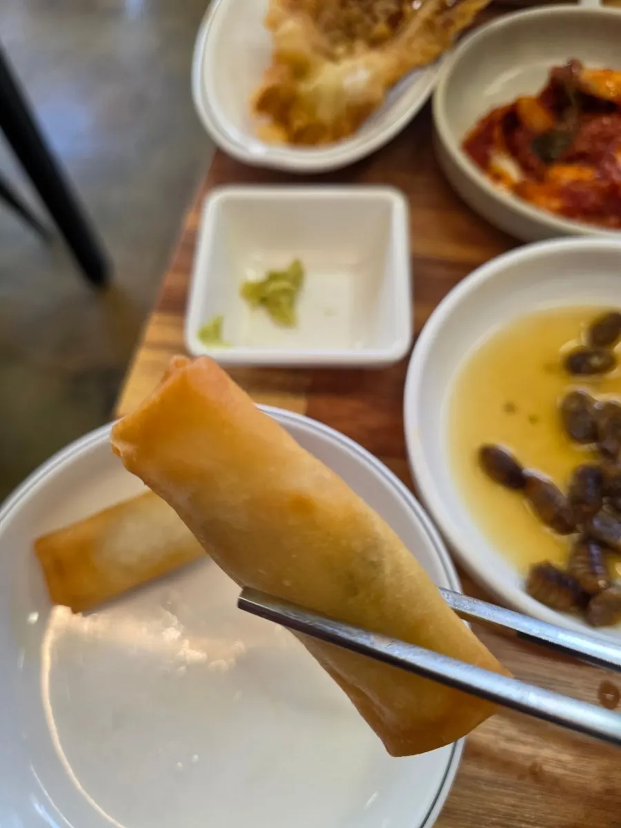 조개전골 곁들임 반찬