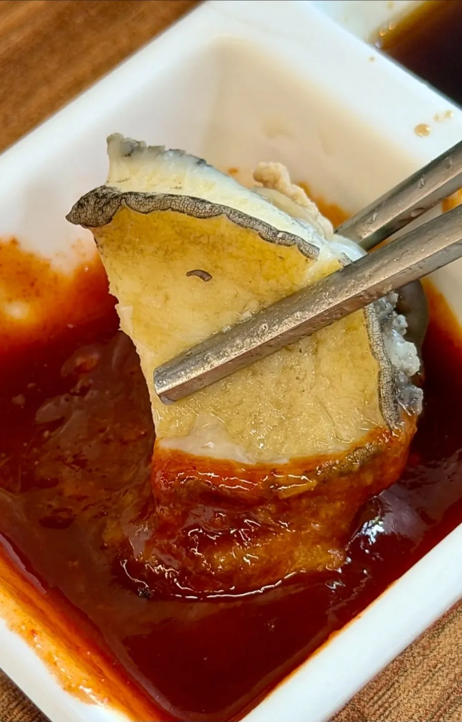 끓기 시작한 조개전골