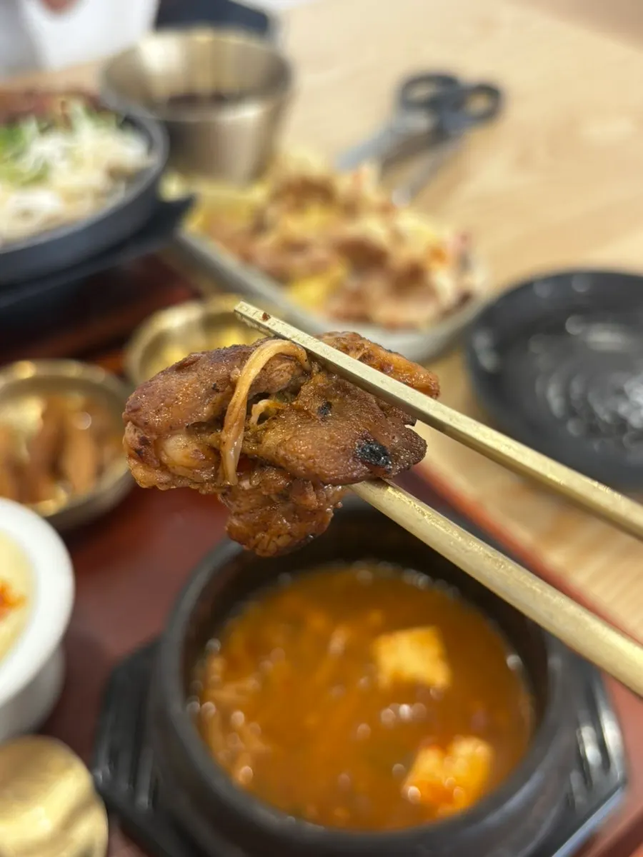 동이불고기한정식밥상 불고기