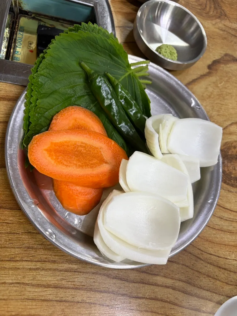Notice about domestic rice and kimchi