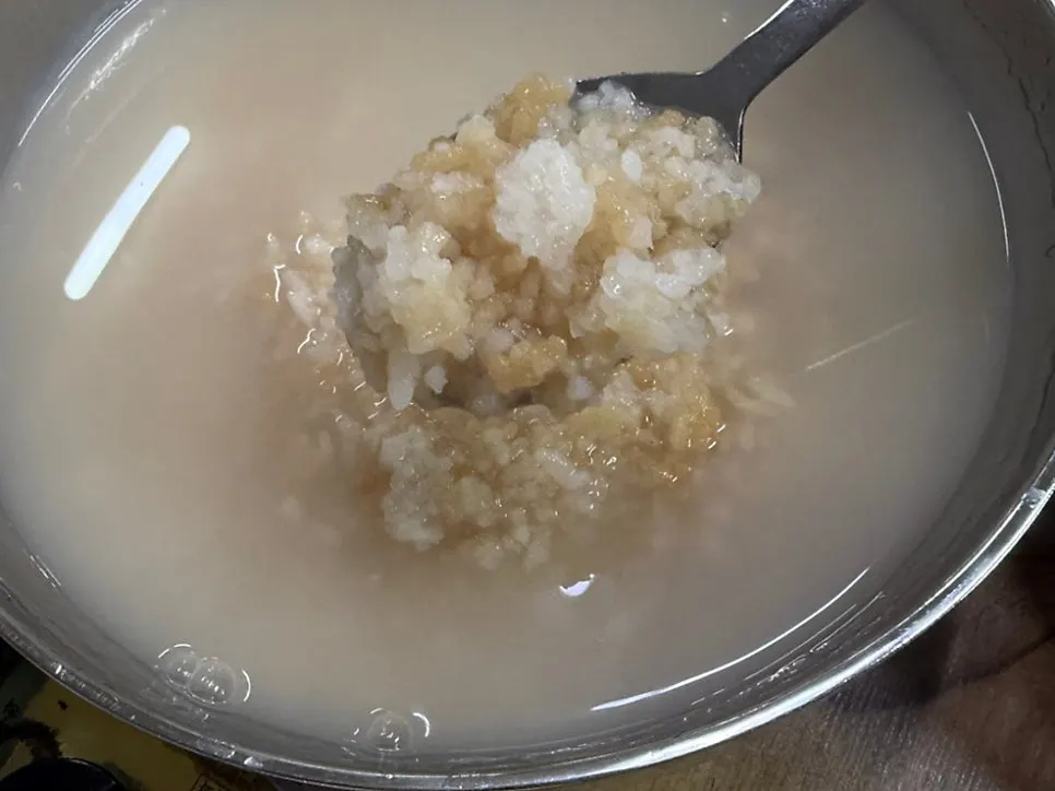 Additional order of scorched rice