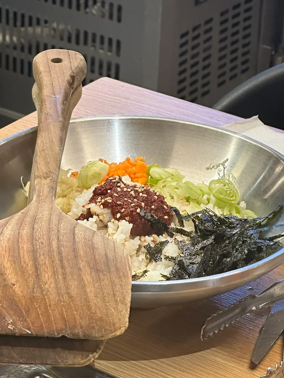 Ingredients for the K-dessert self-cooked fried rice