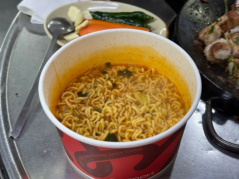 칼칼한 오징어짬뽕 국물