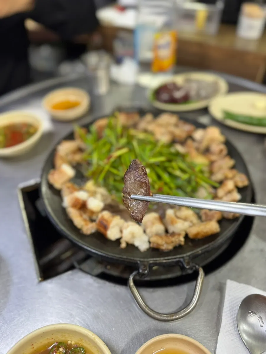 곱창·대창·막창·염통이 섞인 모듬 구성