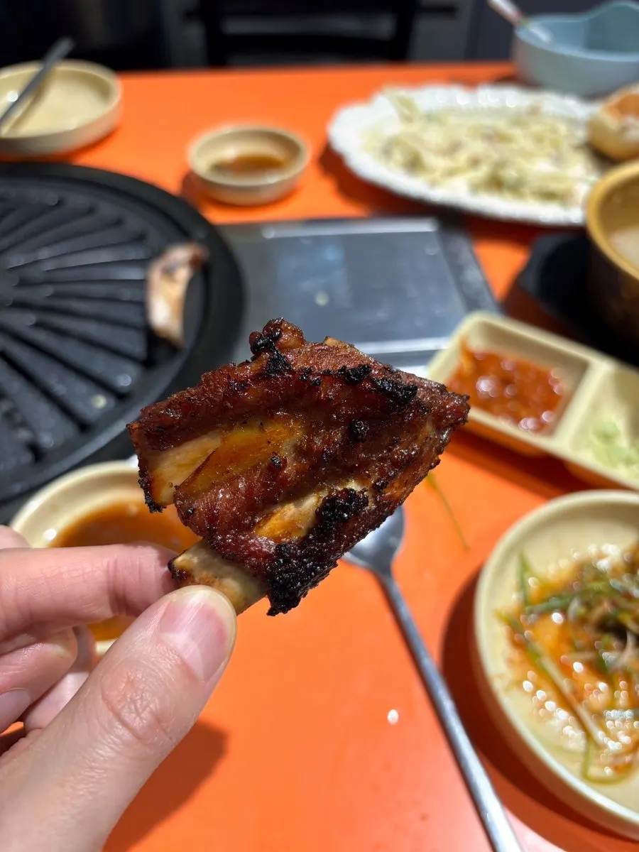 Sweet-and-salty charcoal galbi