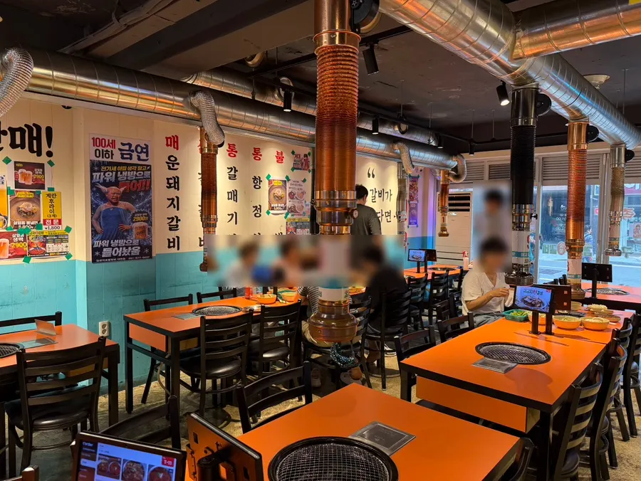 พื้นที่ภายใน Gim Geumja Sutbul Galbi Daeyeon Branch