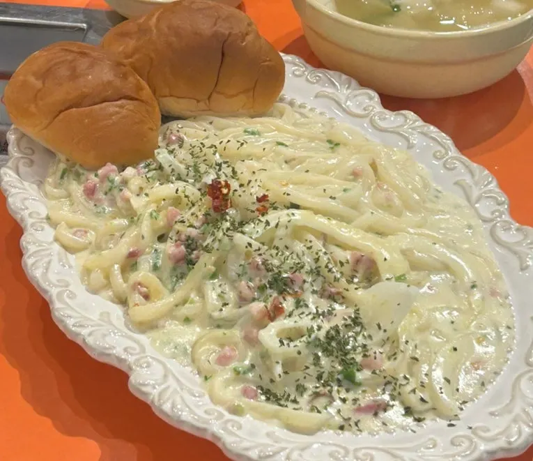 特製ダレで和えたネギ和えのおかず