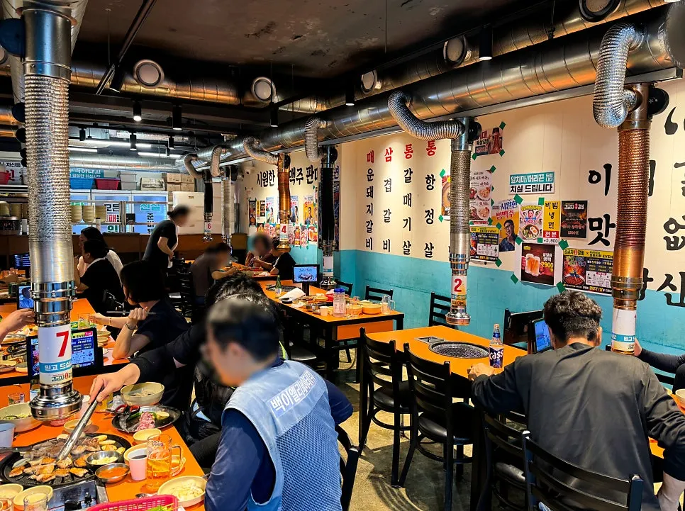 Exterior of Gim Geumja Sutbul Galbi Daeyeon Branch near Mot-gol Station