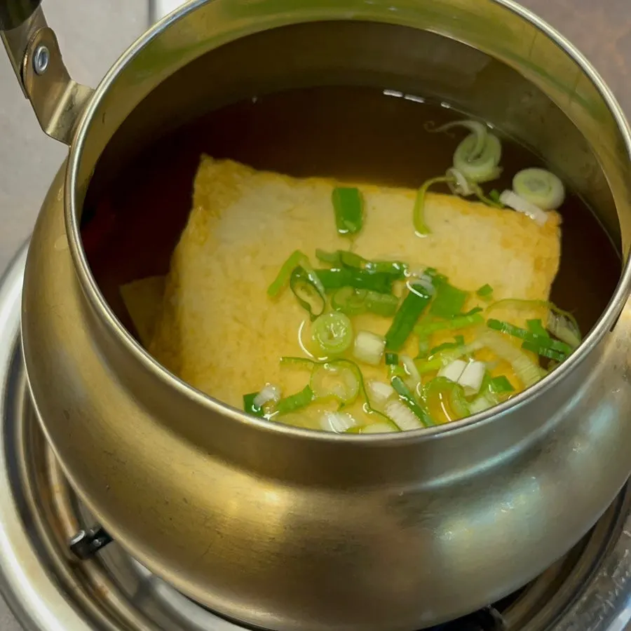 Standard odaengtang with whole fish cake included